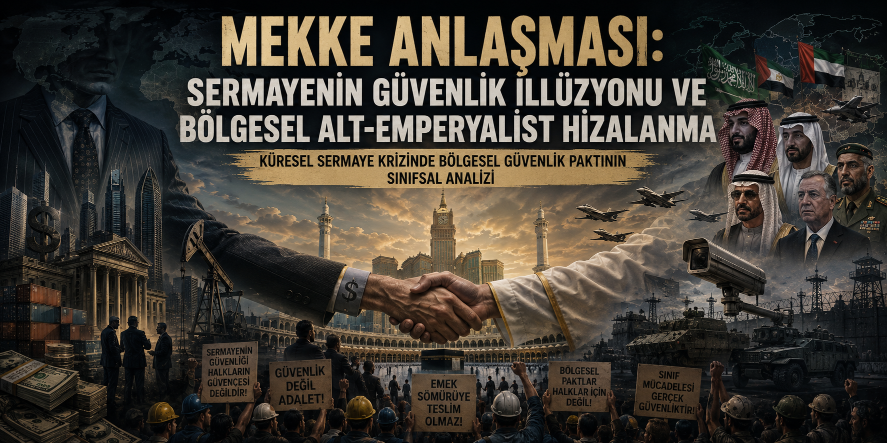 Mekke Anlaşması: Sermayenin Güvenlik İllüzyonu ve Bölgesel Alt-Emperyalist Hizalanma